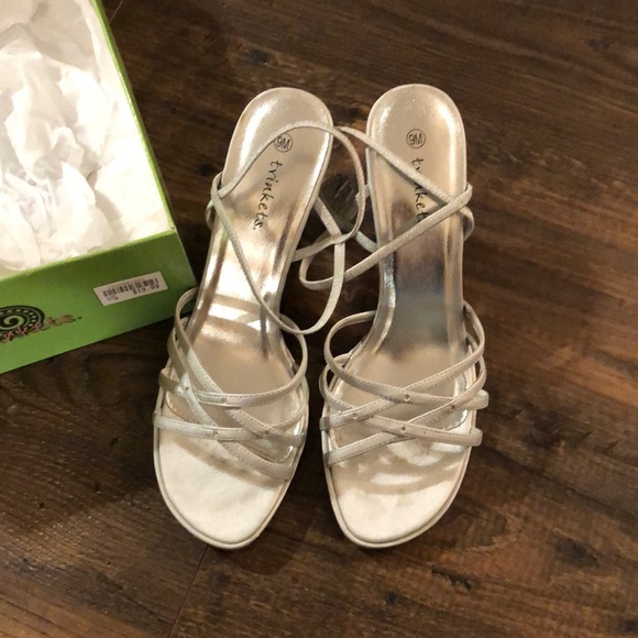 Shoes - Silver dress shoes